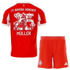 Poceni FC Bayern Munich dresi Domači 2025-26 Thomas Müller 25-Posebno