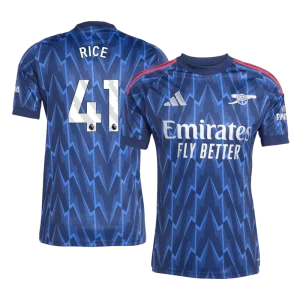 Arsenal Gostujoči Dresi 2025-26 Moški modra Declan Rice 41