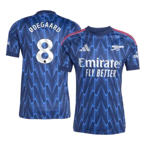 Arsenal Gostujoči Dresi 2025-26 Moški modra Martin Ødegaard 8