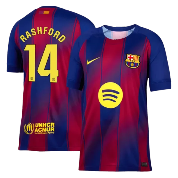 Dresi Marcus Rashford #14 FC Barcelona Domači 2025-26