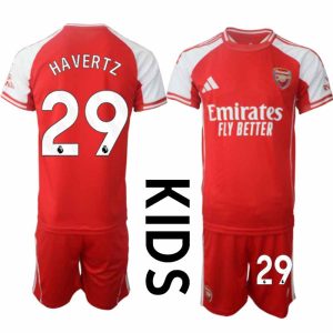 Nogometni dresi za otroke kompleti Kai Havertz 29 Arsenal Domači 2025-26