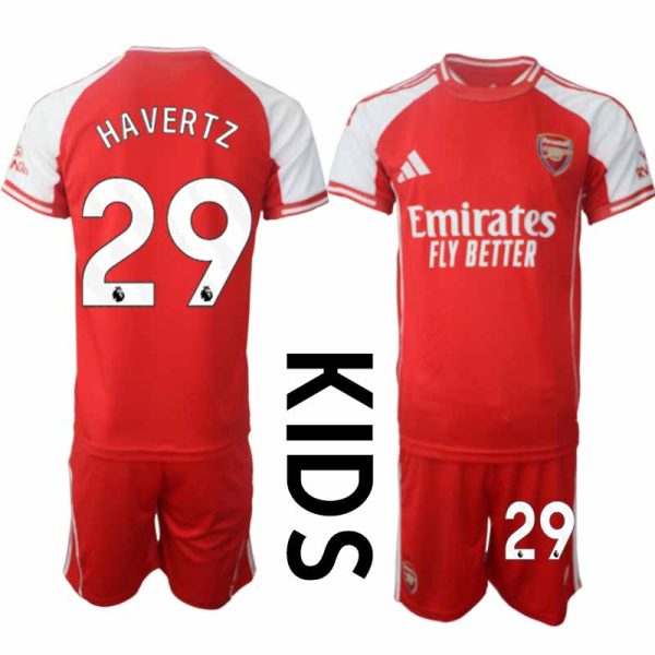 Nogometni dresi za otroke kompleti Kai Havertz 29 Arsenal Domači 2025-26