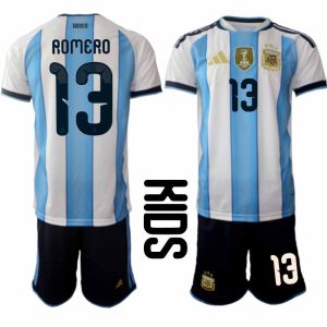 Argentina Otroški dresi Domači SP 2026 Cristian Romero 13