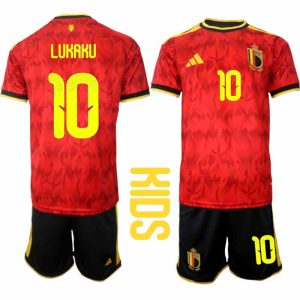 Otroški dres Belgija Domači SP 2026 Romelu Lukaku 10
