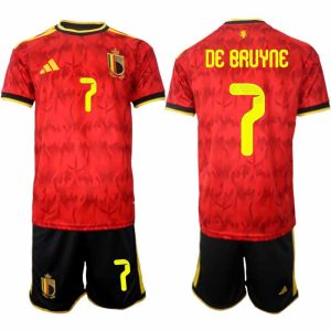 Belgija Domači SP 2026 Kevin De Bruyne 7 Nogometni dresi kompleti